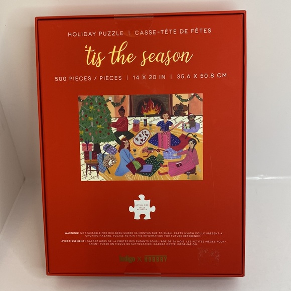 Christmas Puzzle 500 piece Tis’ The Season Sealed - Picture 6 of 7